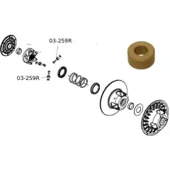 Clutch Roller - Polaris