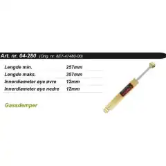 OEM: 8E74748000, 8F34748000, 8H94748000