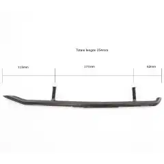 Total lengde 354mm, 35mm bolter