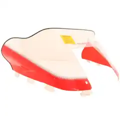 Vindrute med innebygget "handguards"