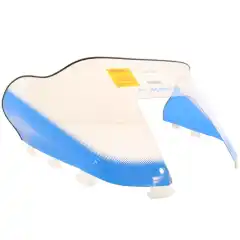 Vindrute med innebygget "handguards"