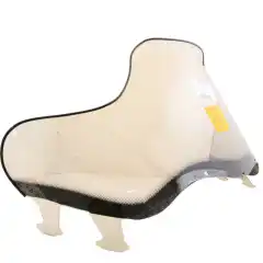 Vindrute med innebygget "handguards"