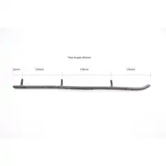 Lengde 500mm, ø8mm bolter, Leveres i par