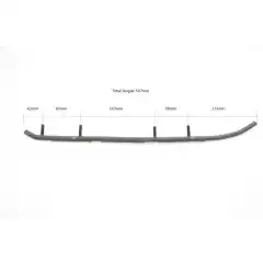 Lengde 547mm, ø8mm bolter, Leveres i par