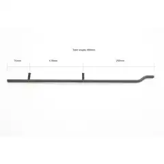 Lengde 498mm, 8/23mm bolter, Stk
