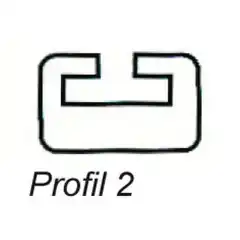 Profil 2, OEM: 0604-230 / 0604-910