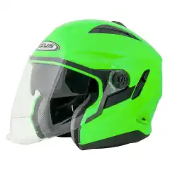 Ny halvhjelm m/solvisir