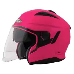 Ny halvhjelm m/solvisir