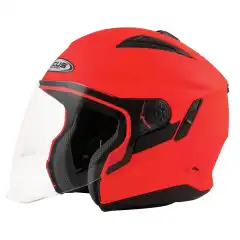 Ny halvhjelm m/solvisir