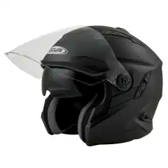 Ny halvhjelm m/solvisir