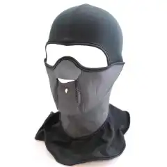 Neoprenebeskyttelse for ansikt og hals