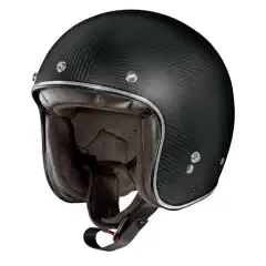 Premium Klassiskk halvhjelm, Matt karbon