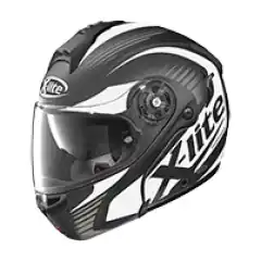 Premium Åpningshjelm komfort Matt s/hvit