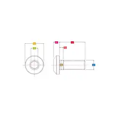 Front, Yamaha WR250X, Titanium, 6stk