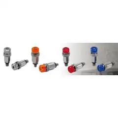 Lufteskrue Fremgaffel Rød