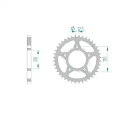 AFAM Bakdrev Honda CB500/750/XRV750