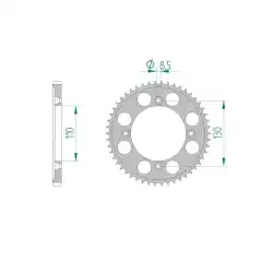 Bakdrev, Aluminium #428 S/C