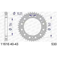 Bakdrev, Aluminium #530
