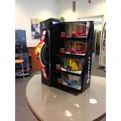 Brille display som plasseres på disken