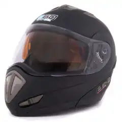 Snøscooterhjelm på sitt aller beste