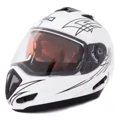 Snøscooterhjelm på sitt aller beste