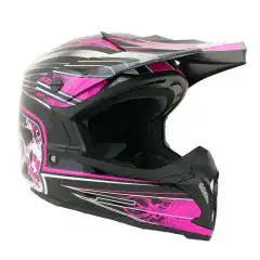 Rimelig crosshjelm med flott grafikk