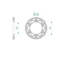 Bakdrev, Aluminium #520 S/C