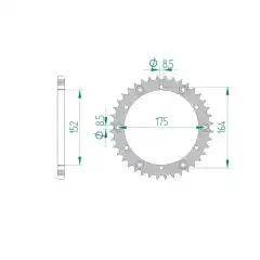Bakdrev, Aluminium #520