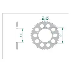 AFAM Bakdrev 420 Alu. KX60 85-