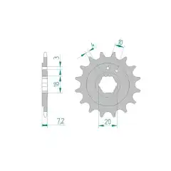 Afam Framdrev 415