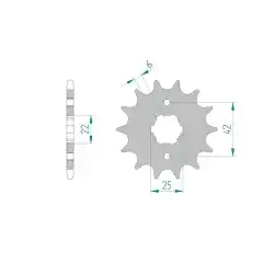 Afam Framdrev 520 15T