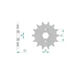 Afam Framdrev 520