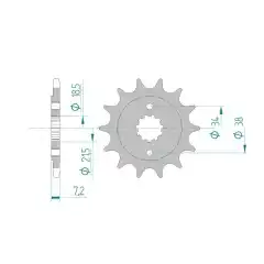 Afam Framdrev 520