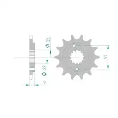 Afam Framdrev 520