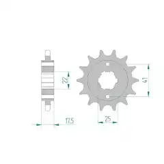 Afam Framdrev 525