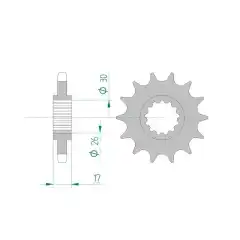 AFAM Framdrev 530