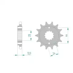 Afam Framdrev 525