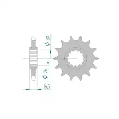 Afam Framdrev 525 15T