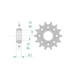 Afam Framdrev 520