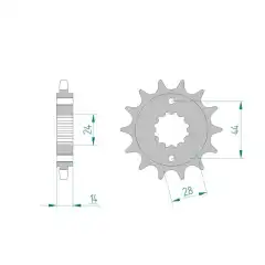 Afam Framdrev 525 17T
