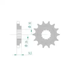 Afam Framdrev 630 15T