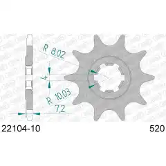 Afam Framdrev 520 10T