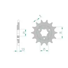 Afam Framdrev 520