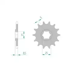 Afam Framdrev 520