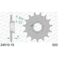 Afam Framdrev 520 15T