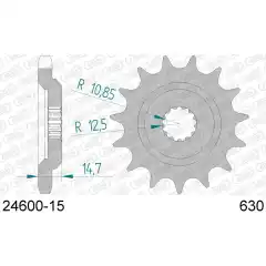 Afam Framdrev 630 15T
