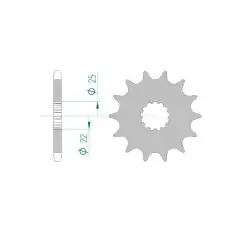 Afam Framdrev 525