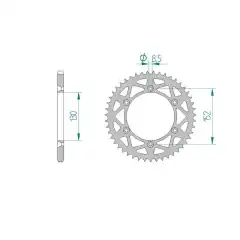 Bakdrev, Aluminium #520 S/C