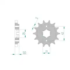 Afam Framdrev 530