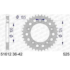 Bakdrev, Aluminium #525